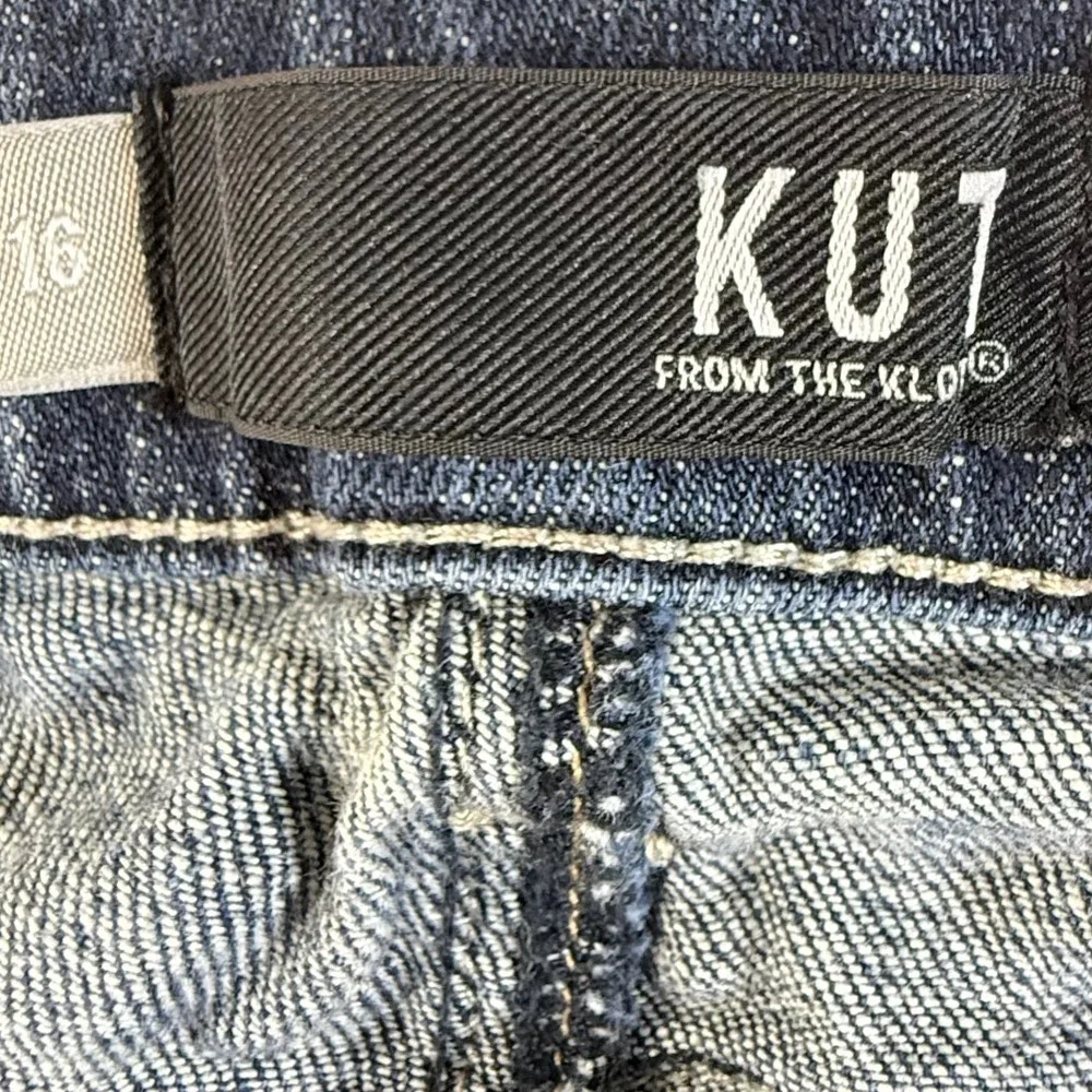 Kut from the Kloth Jeans Womens 16 Bootcut Stretch Denim Dark Wash 33